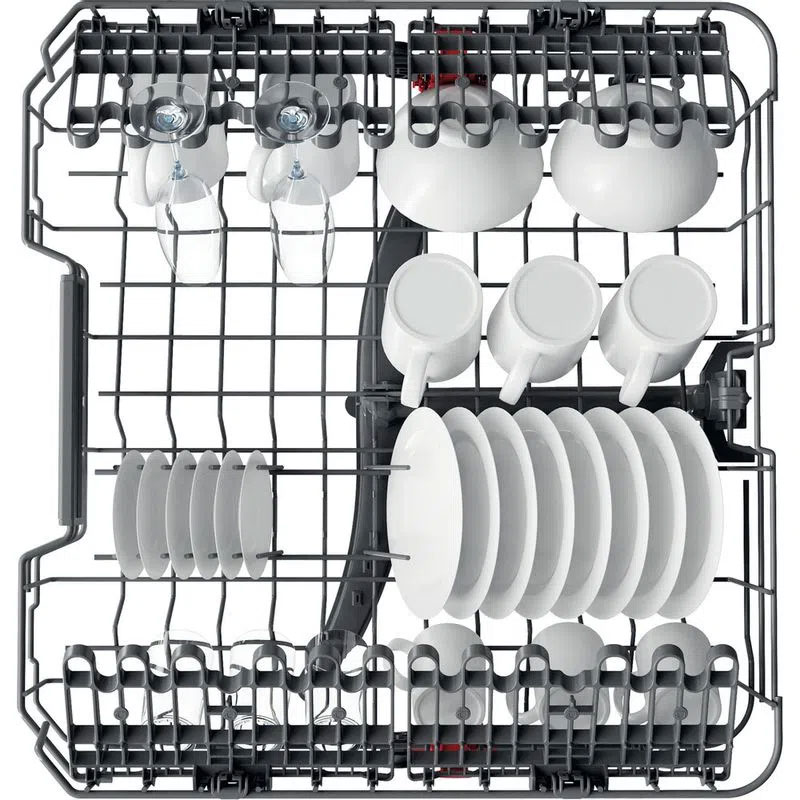 Lave Vaisselle Semi-Encastrable WHIRLPOOL WBC3C26B 14 Couverts - Image 7
