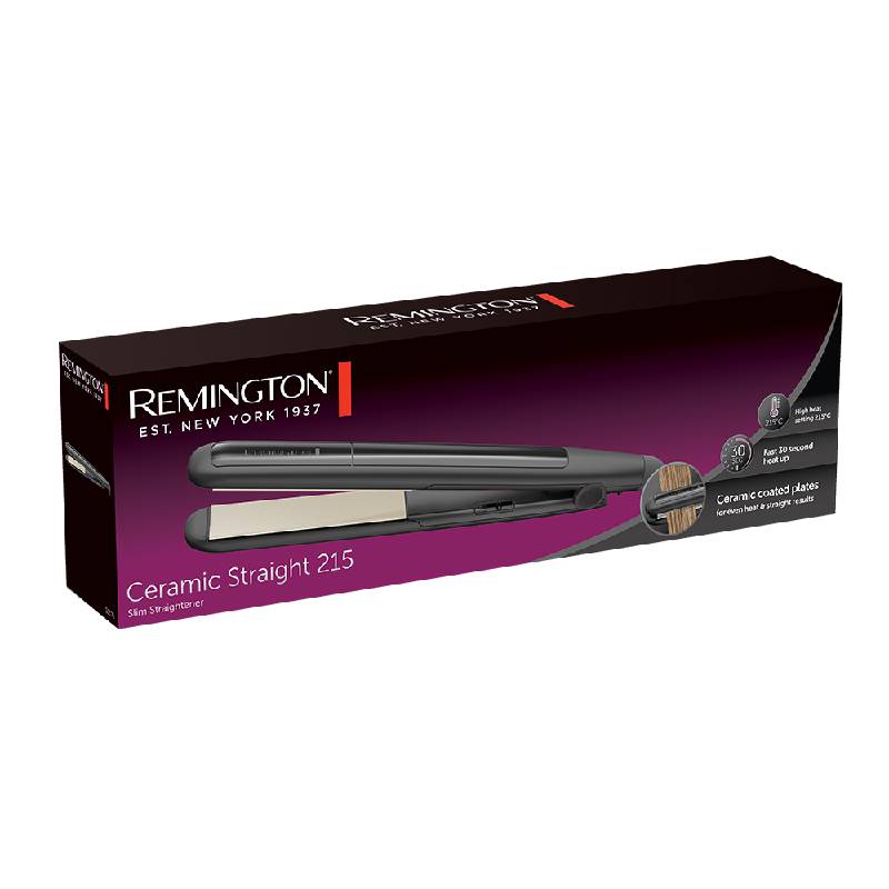 Lisseur Céramique REMINGTON Slim S1370 - Noir - Image 4