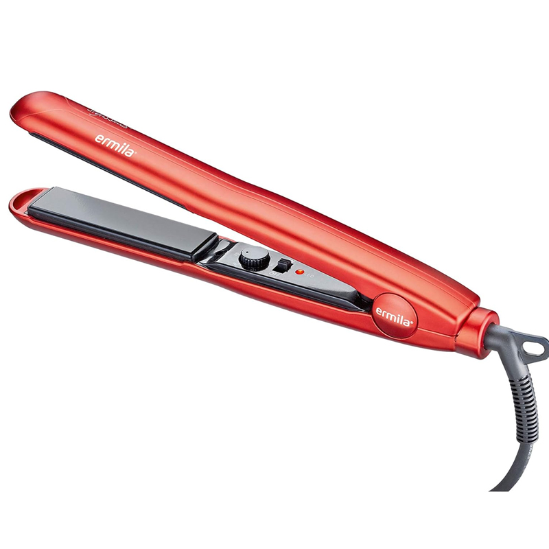 Lisseur Cheveux ERMILA STYLISSMA+ 230°C - Rouge
