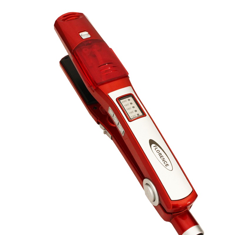 Lisseur Cheveux FLORENCE FT-8100 65W - Rouge - Image 2