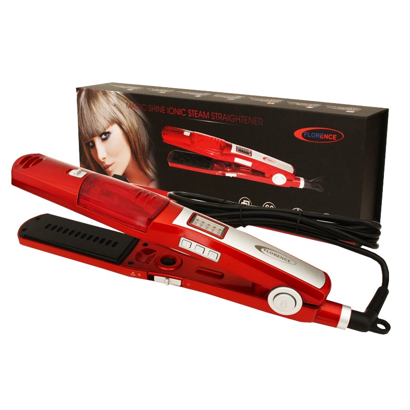Lisseur Cheveux FLORENCE FT-8100 65W - Rouge - Image 4