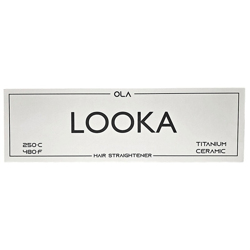 Lisseur Cheveux OLA Looka Titanium 250°C - Gris - Image 3