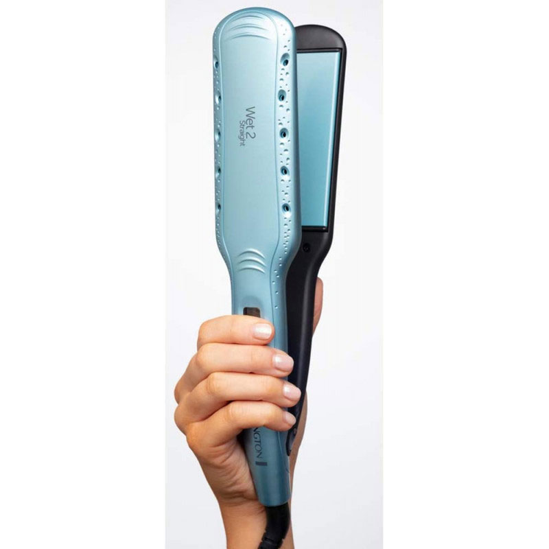 Lisseur Pro REMINGTON Wet2Straight - Bleu - Image 2