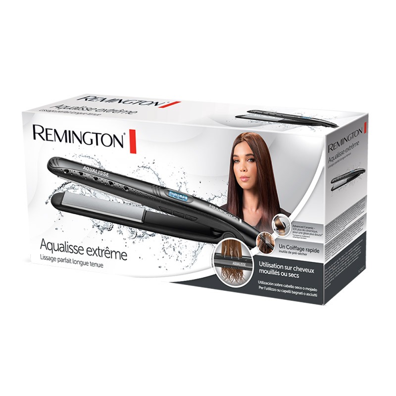 Lisseur REMINGTON Aqualisse Extrême S7307 - Noir - Image 2