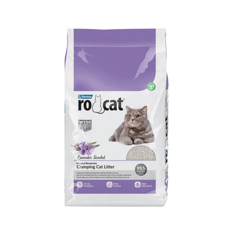 Litière ROCAT Lavender 18L pour Chat