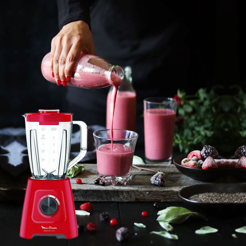 Blender MOULINEX LM420510 600W - Rouge - Image 6