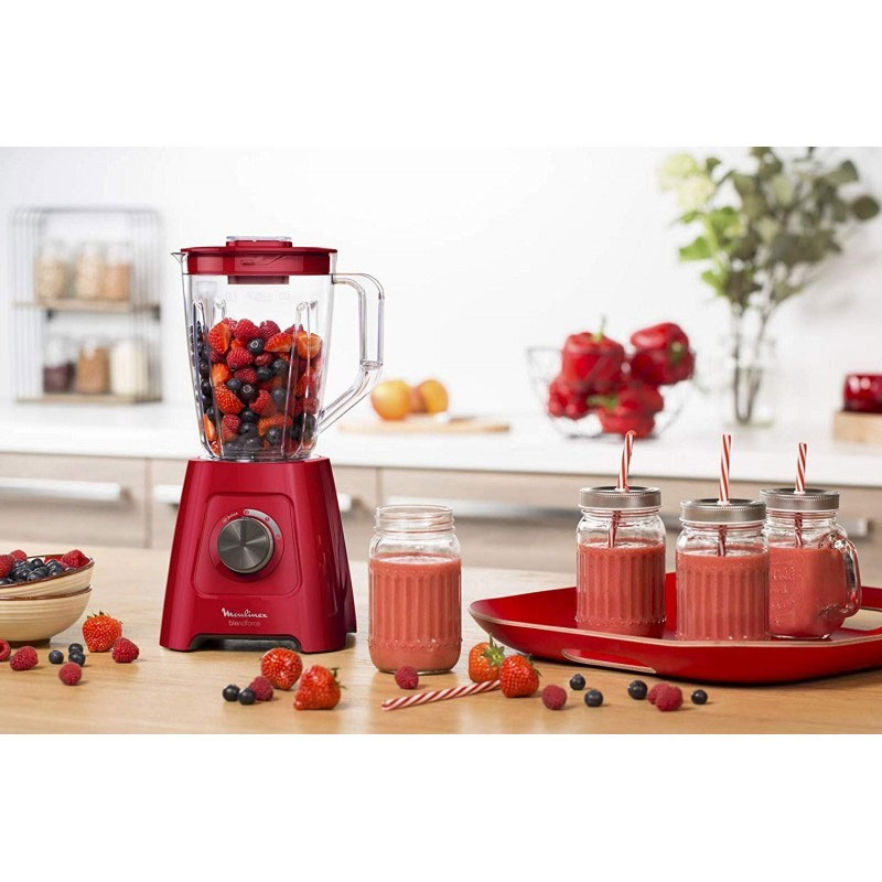 Blender MOULINEX LM420510 600W - Rouge - Image 7