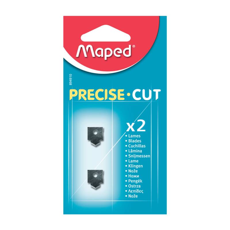 Lot de 2 Lames Droites MAPED Pour Massicot Precise Cut A4 