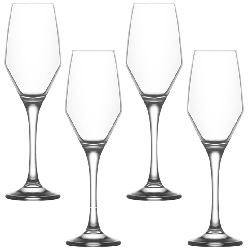 Lot De 4 Coupes A Pied LAV ELL532 - 24cl