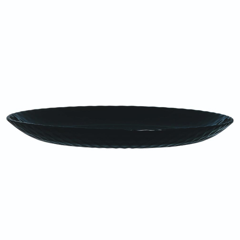 Lot De 6 Assiettes Dessert LUMINARC Pampille 19 cm - Noir - Image 3