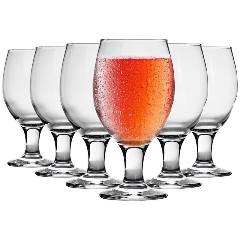 Lot De 6 Coupes Avec Pied LAV MIS571F - 40cl Verre - Transparent - Image 2
