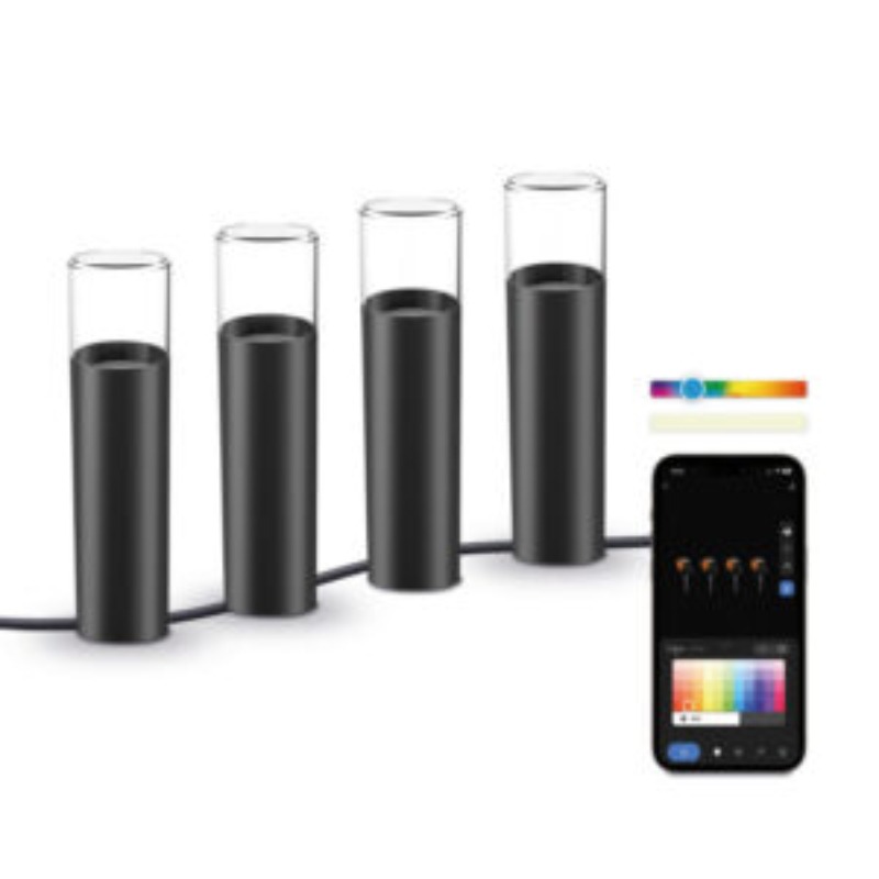 Lot de 4 Balises Extérieures Smart LED KSIX WiFi + APP 12W – BXOUTL2 - Image 2