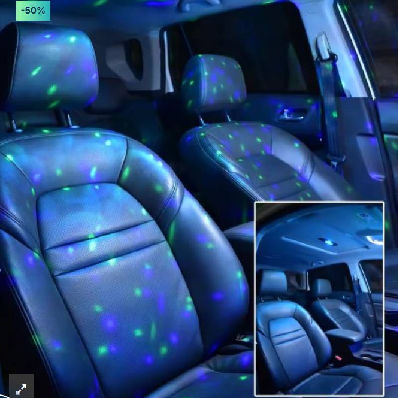 Lumière D’Ambiance LED Voiture D88-S Avec Télécommande - Image 2