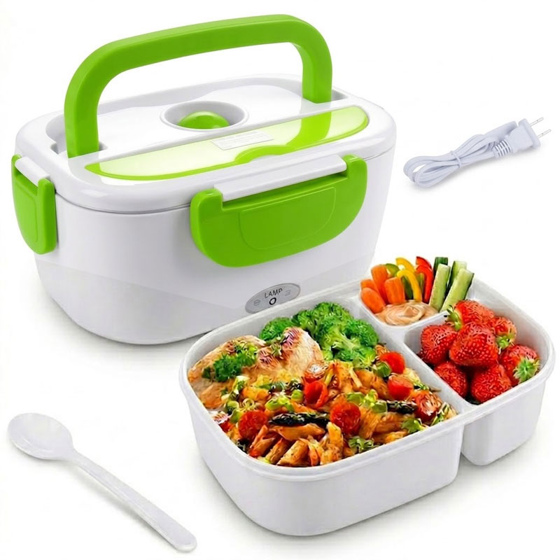 Boîte à Déjeuner Chauffante Électrique JC264 40W - Vert