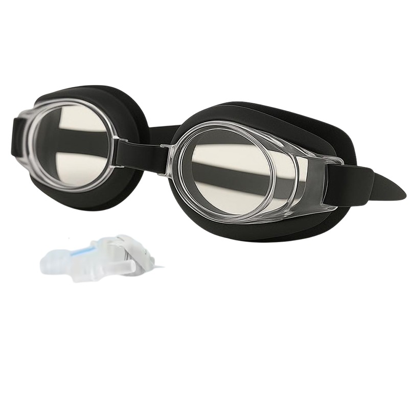 Lunettes de Natation Confortables - Noir