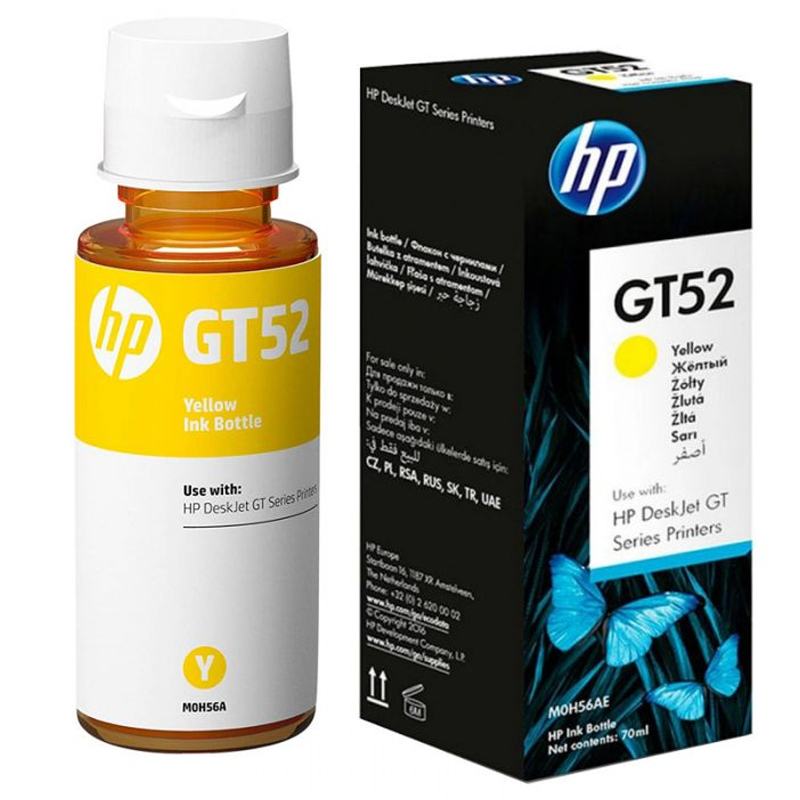HP GT52 Original Ink Bottle Yellow (M0H56AE), Photo boutique MyTek chez MyTek