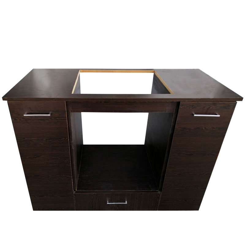 BAS Four Encastrable Avec 1 Tiroir Et 2 Portes - Marron (M1200-560) - Image 2