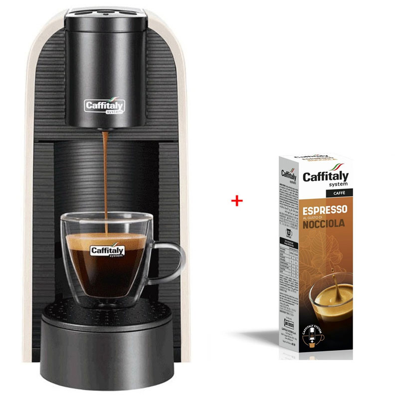 Machine à Café CAFFITALY VOLTA S36 1450W + Paquet De 10 Capsules