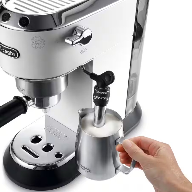 Machine à Café DELONGHI Dosette & Moulu EC685 1300W - Blanc - Image 3