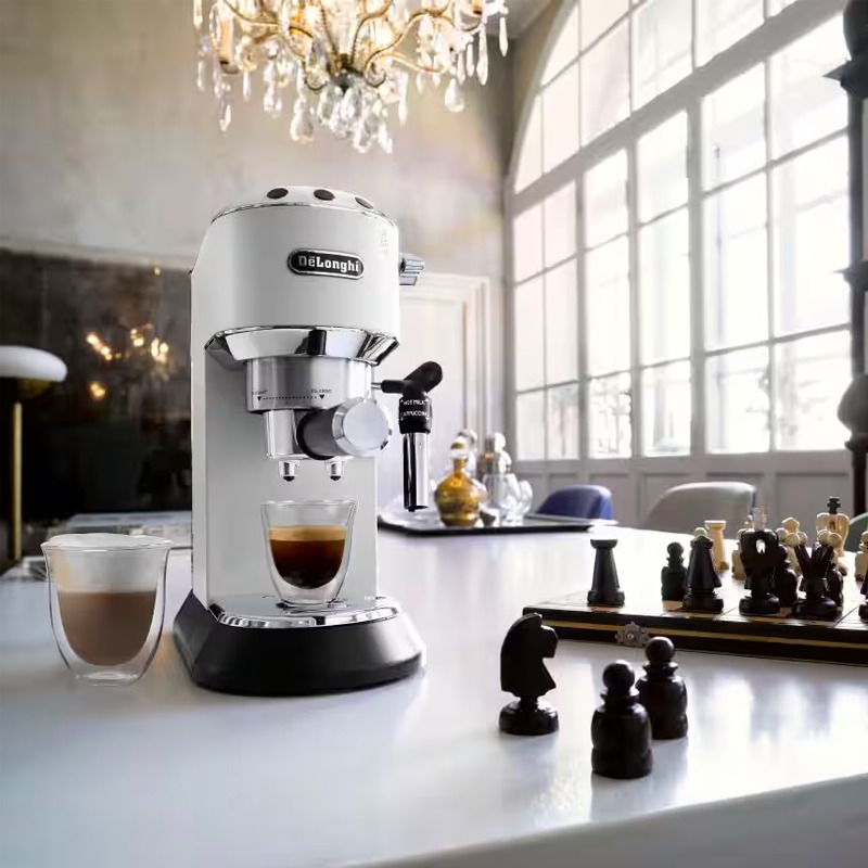 Machine à Café DELONGHI Dosette & Moulu EC685 1300W - Blanc - Image 6
