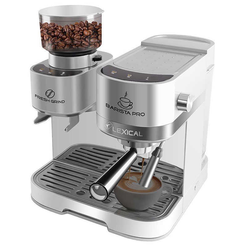 Machine à Café Expresso LEXICAL LEM-0633 1600W - Silver