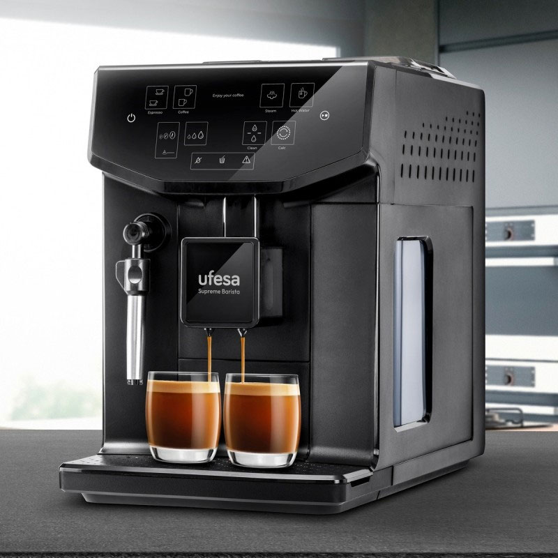 Machine à Café Expresso UFESA Supreme Barista 2L - Noir - Image 6