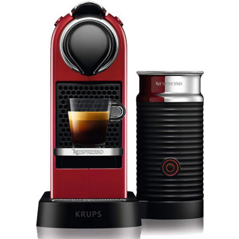 Machine à Café NESPRESSO CITIZ&MILK C123 - Rouge - Image 2
