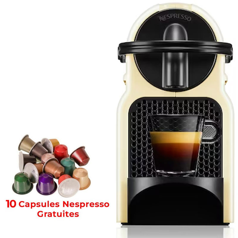 Machine à Café NESPRESSO Inissia D40 1200W - Crème, Photo boutique MyTek chez MyTek