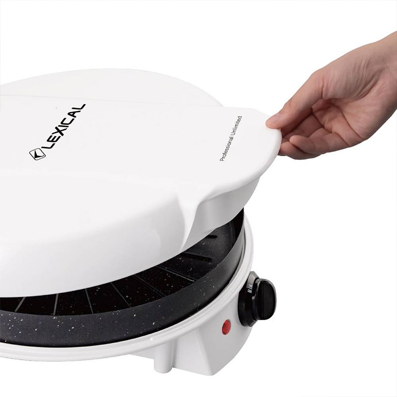 Machine à Pizza LEXICAL LPM2660 1500W - Blanc - Image 3