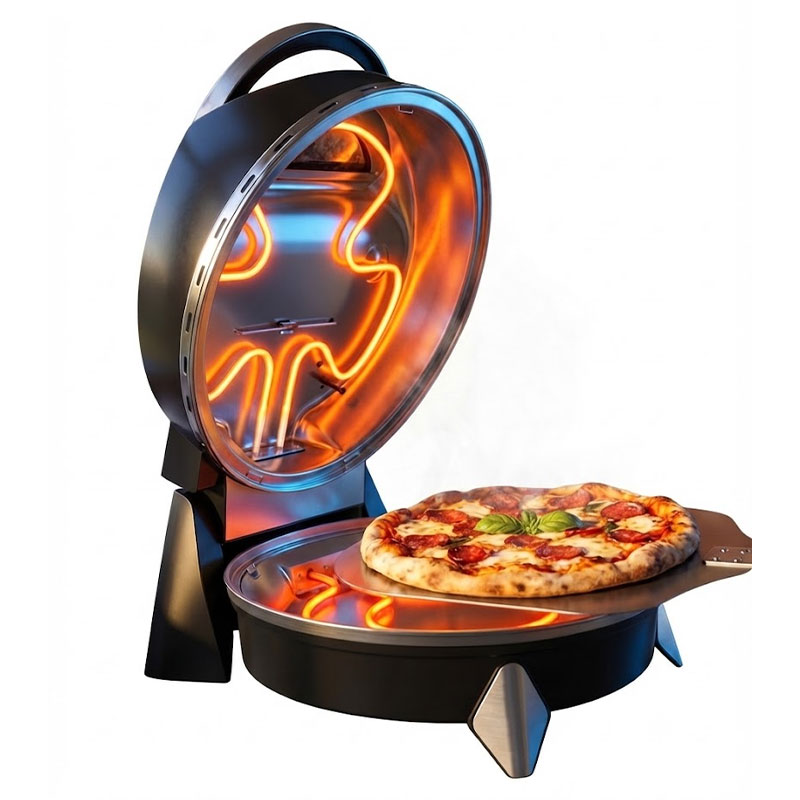 Machine à Pizza PROFF PIZ101 1100W - Noir