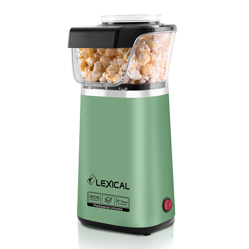 Machine À Pop Corn LEXICAL LPO-3510-7 1300W - Vert