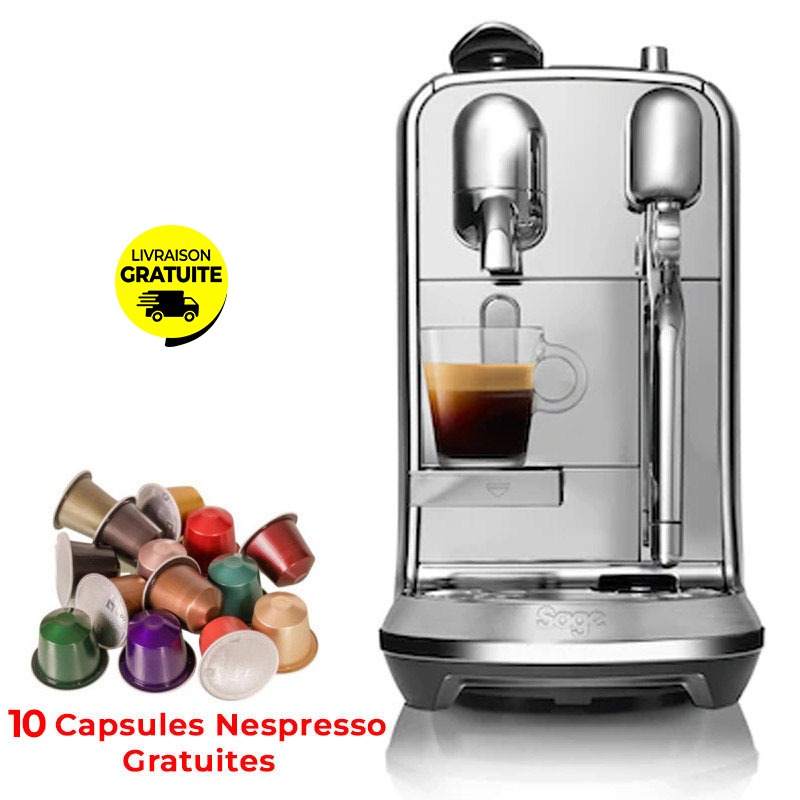 Machine à Café NESPRESSO Creatista Plus 1.5L - Silver