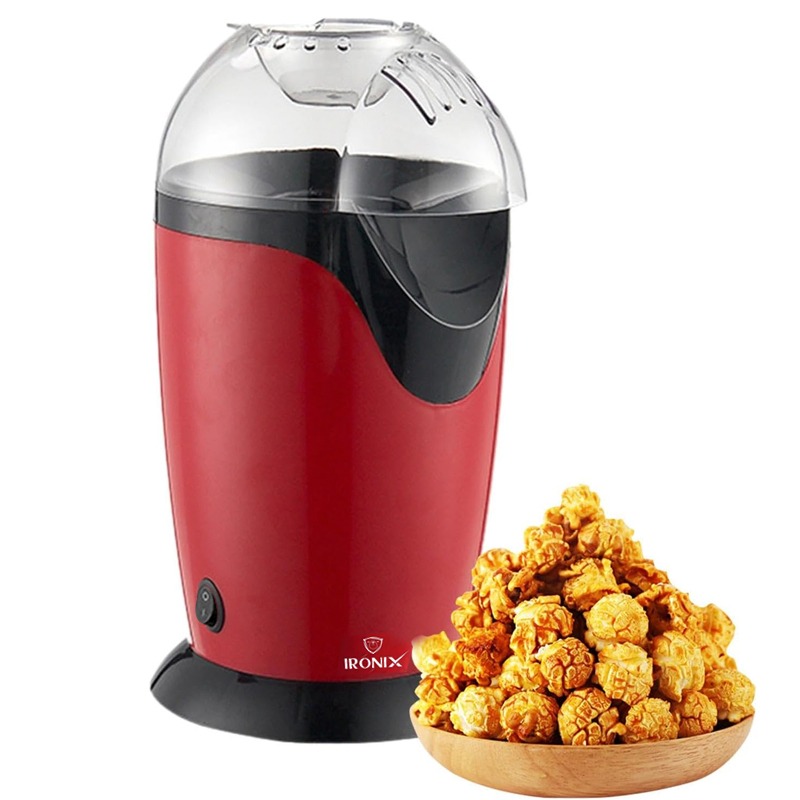 Machine À Pop Corn IRONIX WMN55-16 1200 W 2.5 Litres - Rouge