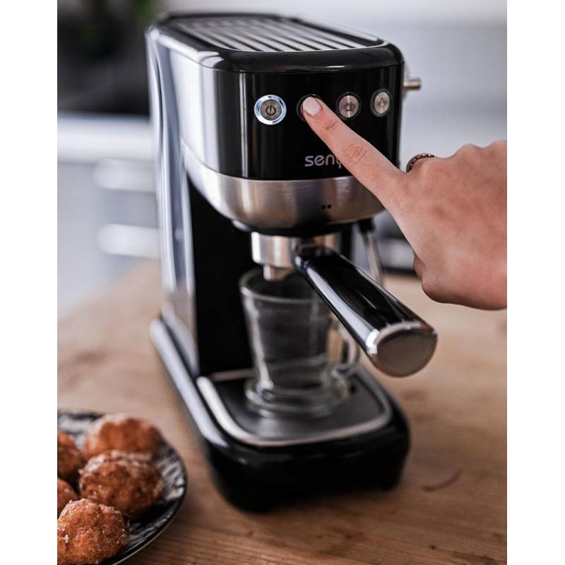 Machine à Café SENYA Expresso 1.1 L 1350W - Noir - Image 3