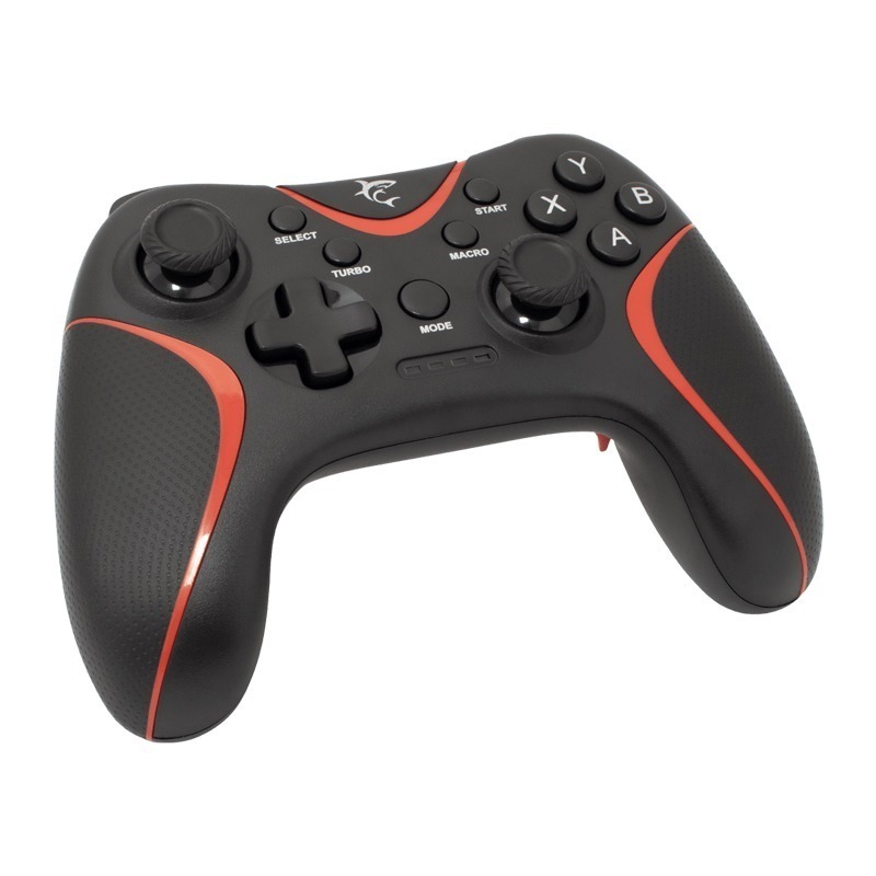Manette de Jeu 3en1 WHITE SHARK DECURION GP-2038 - Noir et Rouge - Image 2
