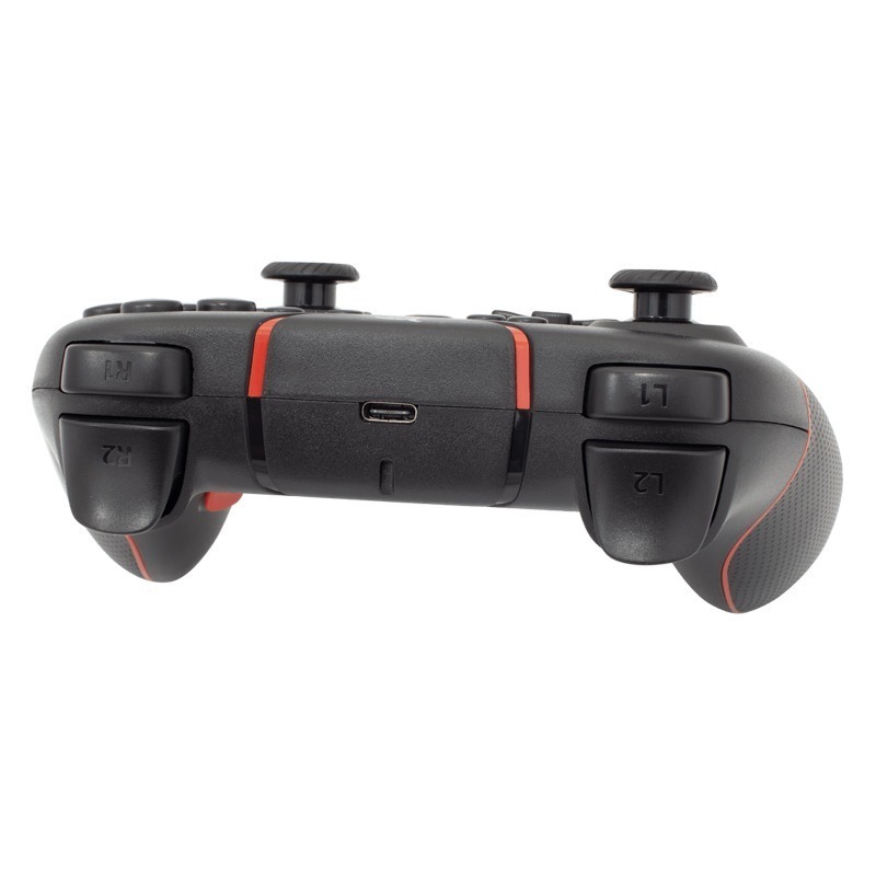 Manette de Jeu 3en1 WHITE SHARK DECURION GP-2038 - Noir et Rouge - Image 3