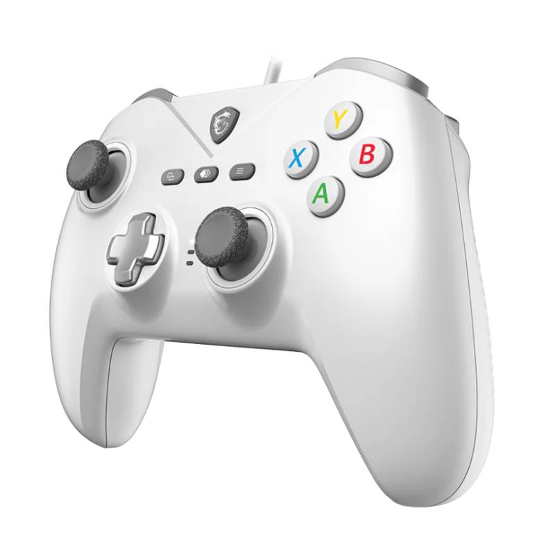 Manette de Jeu Filaire MSI FORCE GC200 - Blanc - Image 2