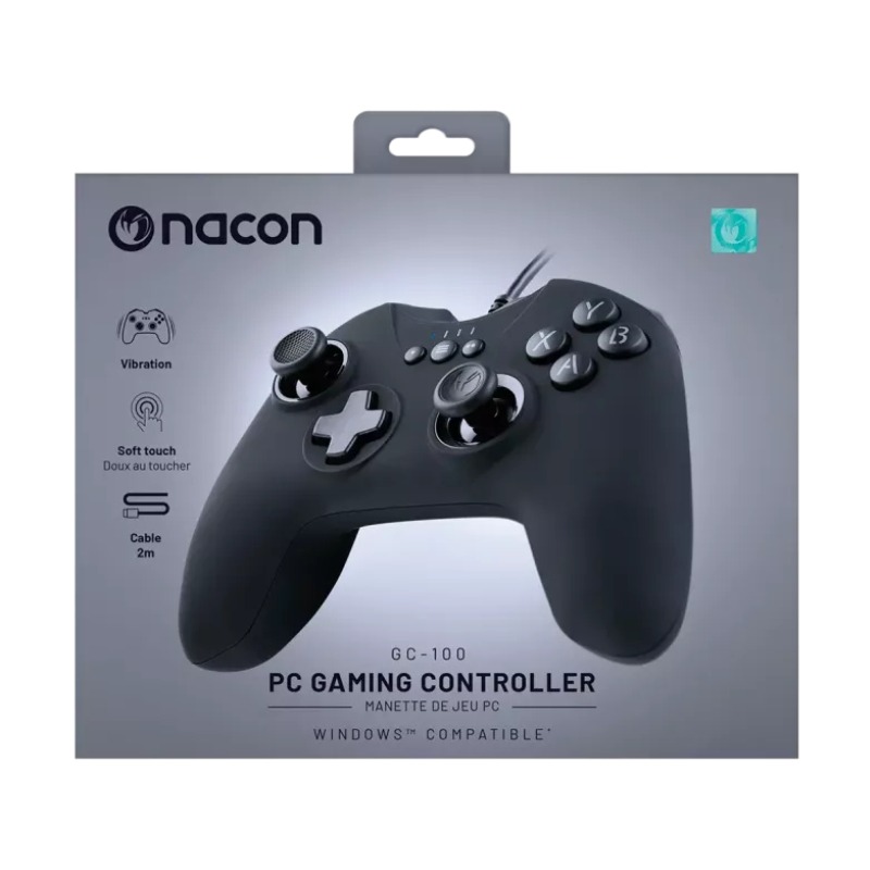 Manette de Jeu Filaire NACON Pour PC - Noir - Image 5