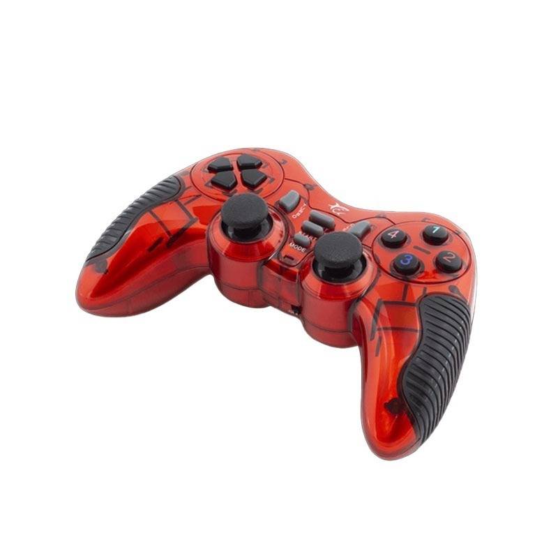 Manette de Jeu Sans Fil WHITE SHARK PHANTEON PC-PS2-PS3 - Rouge - Image 2