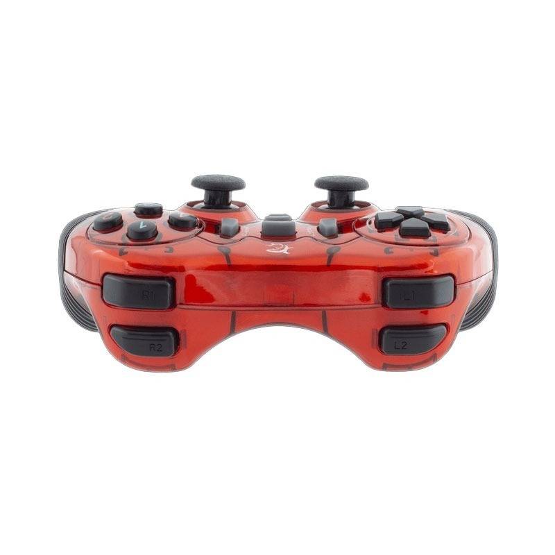 Manette de Jeu Sans Fil WHITE SHARK PHANTEON PC-PS2-PS3 - Rouge - Image 3