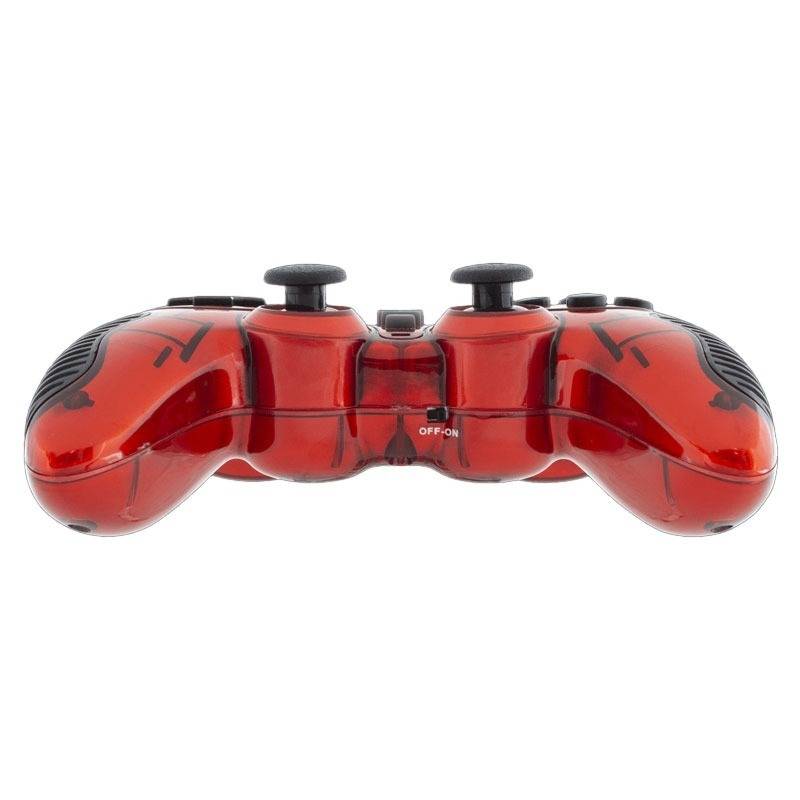 Manette de Jeu Sans Fil WHITE SHARK PHANTEON PC-PS2-PS3 - Rouge - Image 4