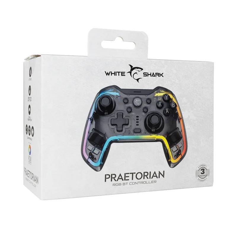 Manette de Jeu Sans Fil WHITE SHARK PRAETORIAN GPW-8040 - Image 6