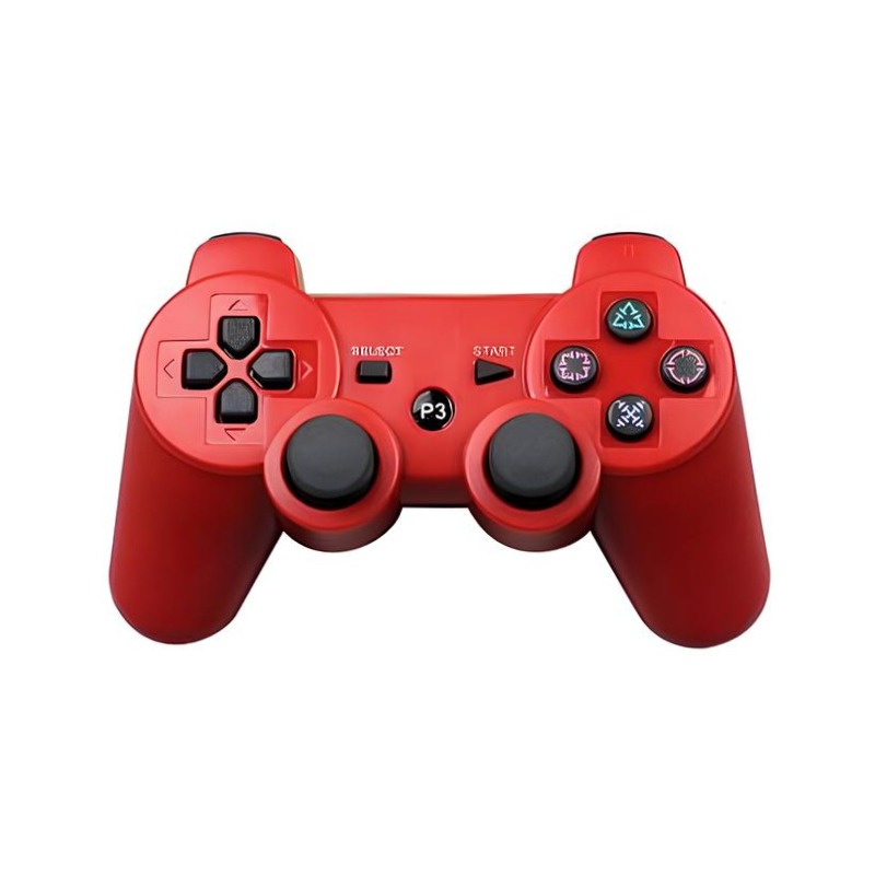 Manette De Jeux Sans Fil Pour PS3 - Rouge