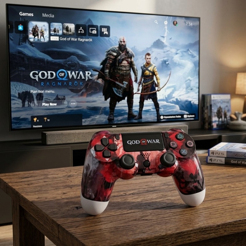 Manette PS4 GOD OF WAR Edition -M-PS4-GODOFWAR - Image 2