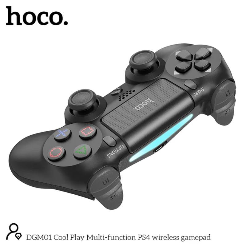 Manette De Jeux Sans Fil Pour PS4 Hoco - Noir - Image 5
