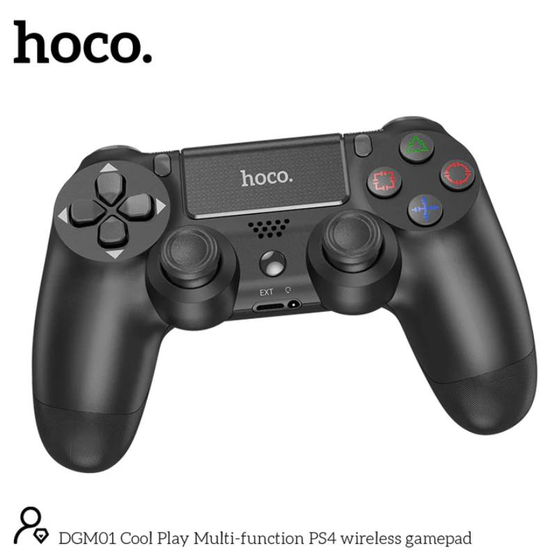 Manette De Jeux Sans Fil Pour PS4 Hoco - Noir - Image 3