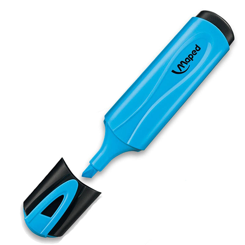 Marqueur Fluorescent MAPED Fluo Peps Classic 1-5 mm - Bleu