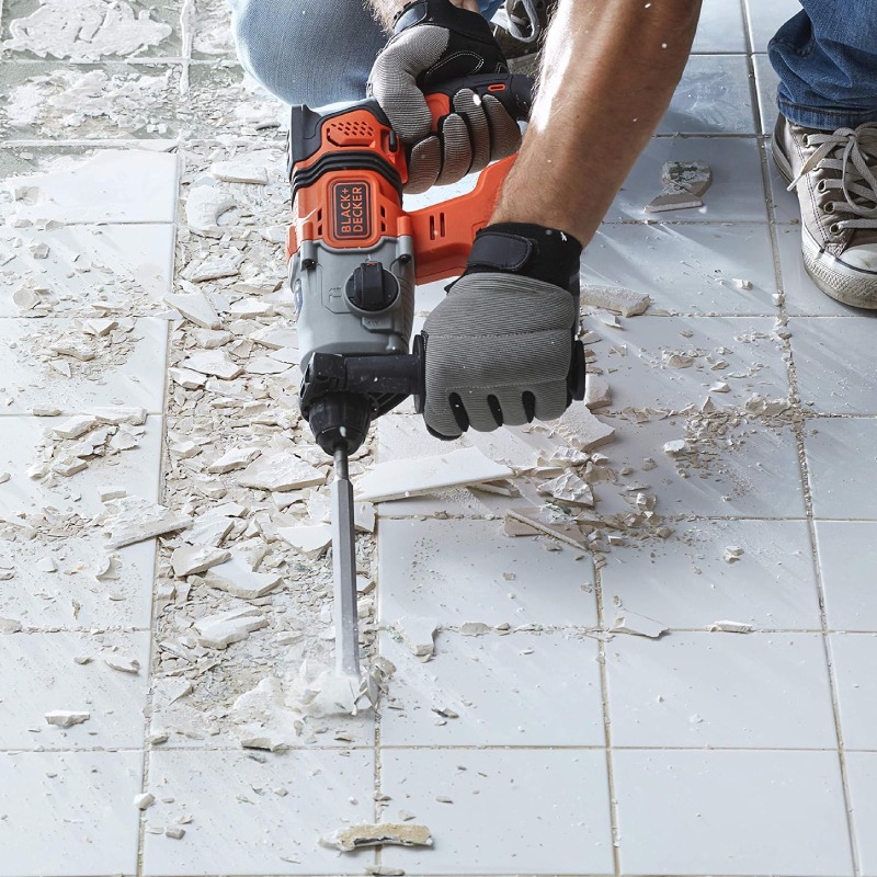 Marteau Perforateur BLACK&DECKER SDS+ 18V Sans Fil - BCD900E2K-QW - Image 7