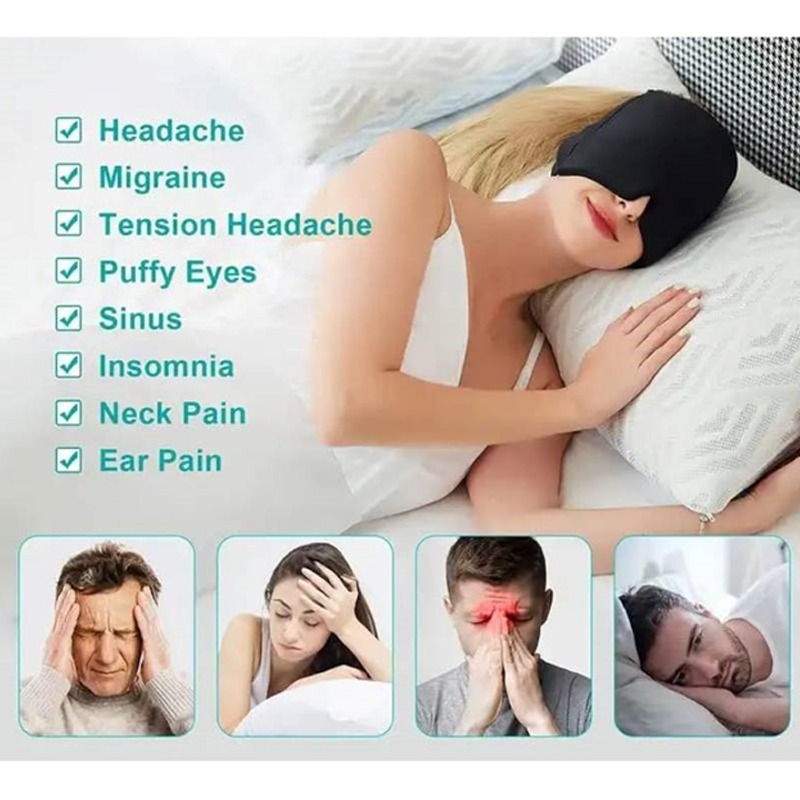 Masque Bonnet Anti Migraine à 360° - Assortis - Image 3