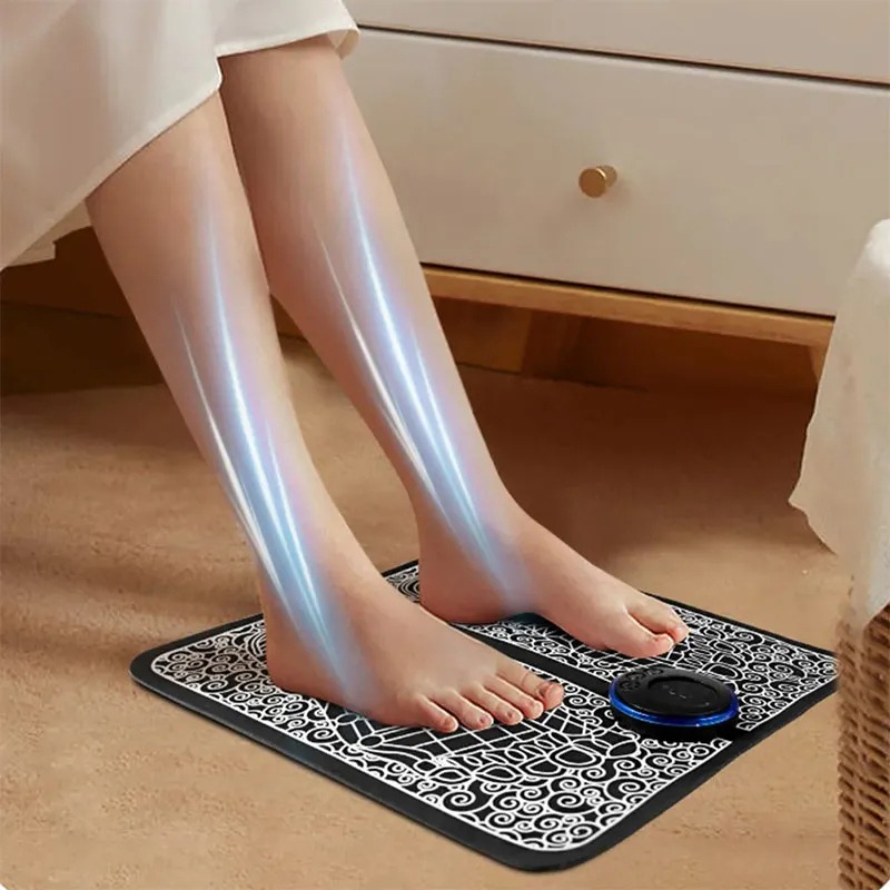 Masseur Sans Fil Pour Pieds - Noir - Image 2